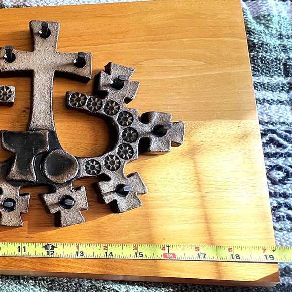 VTG Artisan Handmade Stoneware Pottery Last Supper Award Winning Religious Décor - Picture 7 of 16